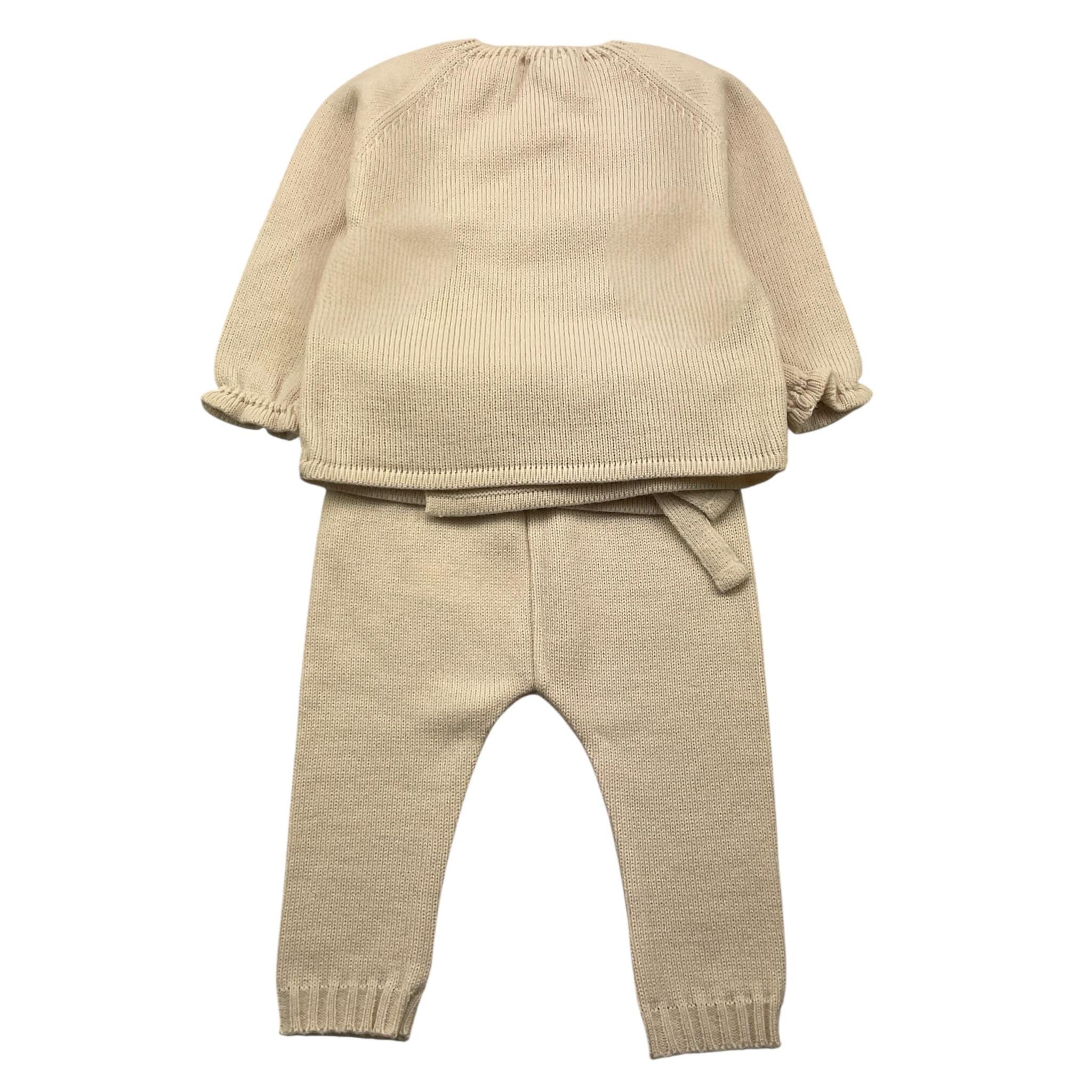 MAC ILUSIO'N completo 2 pezzi maglia-pantalone Panna per Neonato AS12W2 PANNA MAC ILUSIO'N 
