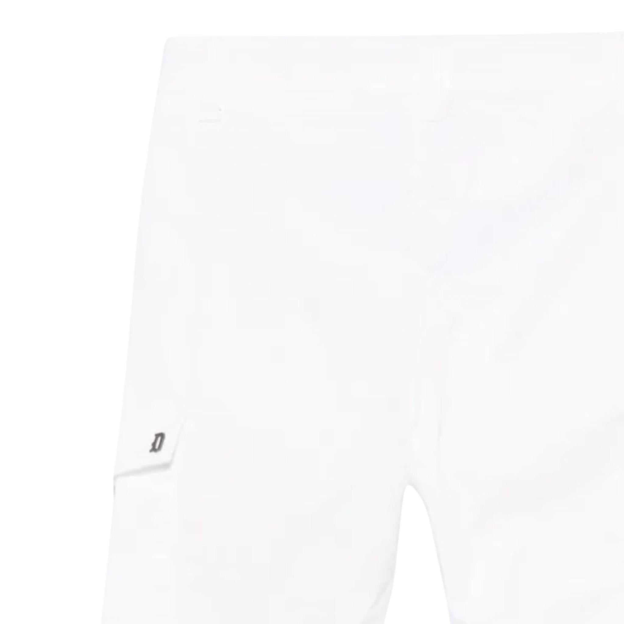 Dondup Pantalone Tinta Unita con Tasconi per Bambino DMPA114X BIANCO DONDUP 