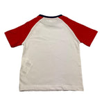 U.S. Polo Assn T-Shirt Girocollo Tinta Unita con Logo per Neonato US41532003 BIANCO U.S. POLO ASSN 