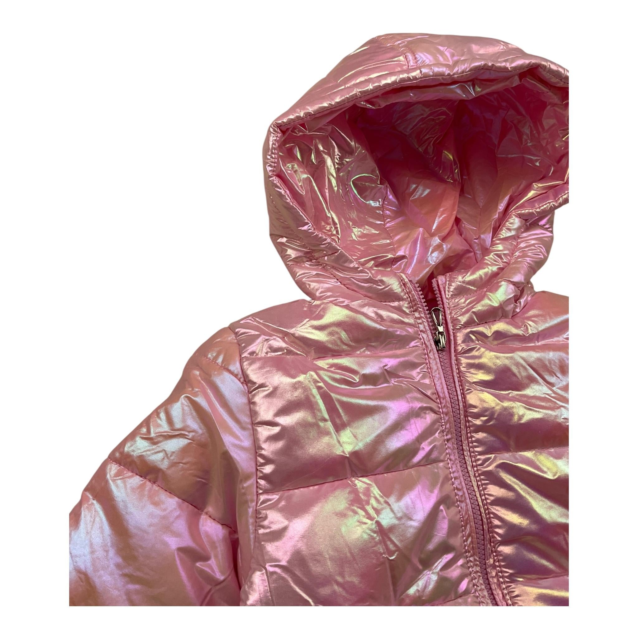 SMILE YES giubbino tinta unita con cappuccio Rosa per Bambina GNA6202 ROSA SMILE YES 