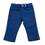 Trussardi Pantalone Tinta Unita con Elastico In Vita per Neonato TIP26040PA BLU TRUSSARDI 