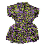 4Giveness 2-teiliges Set Shirt-Rock-Set mit Punktemuster Lila für Mädchen