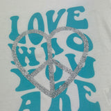 Dixie T-Shirt Girocollo Tinta Unita con Stampa per Bambina MBC0030G50 BIANCO DIXIE 