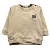 MANUEL RITZ felpa chiusa tinta unita girocollo Beige per Neonato MR2821 BEIGE MANUEL RITZ 