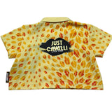 Trussardi Polo Mezza Manica Crop per Bambina JIP26018PO GIALLO TRUSSARDI 