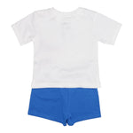 The North Face Completo 2 Pezzi T-Shirt-Bermuda  per Bambino NF0A8ANUTL4 BIANCO/COBALTO THE NORTH FACE 