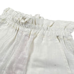 Kaos Short Tinta Unita con Elastico In Vita per Bambina KS193 BIANCO KAOS 