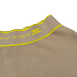 Elisabetta Franchi Gonna Tinta Unita con Stampa Logo per Bambina EFGO153 BEIGE ELISABETTA FRANCHI 