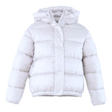 SAVE THE DUCK giubbino tinta unita con cappucci Grigio per Bambina J314543G GRIGIO SAVE THE DUCK 