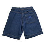 Trussardi Bermuda In Denim Tinta Unita con Elastico In Vita per Bambino TBP26120BE BLU TRUSSARDI 