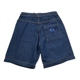 Trussardi Bermuda In Denim Tinta Unita con Elastico In Vita per Bambino TBP26120BE BLU TRUSSARDI 