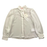 VICOLO camicia manica lunga tinta unita Panna per Bambina 3141C00033 PANNA VICOLO 