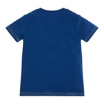 Guess T-Shirt Tinta Unita con Stampa per Neonato N3GI00K8HM0 BLU GUESS 