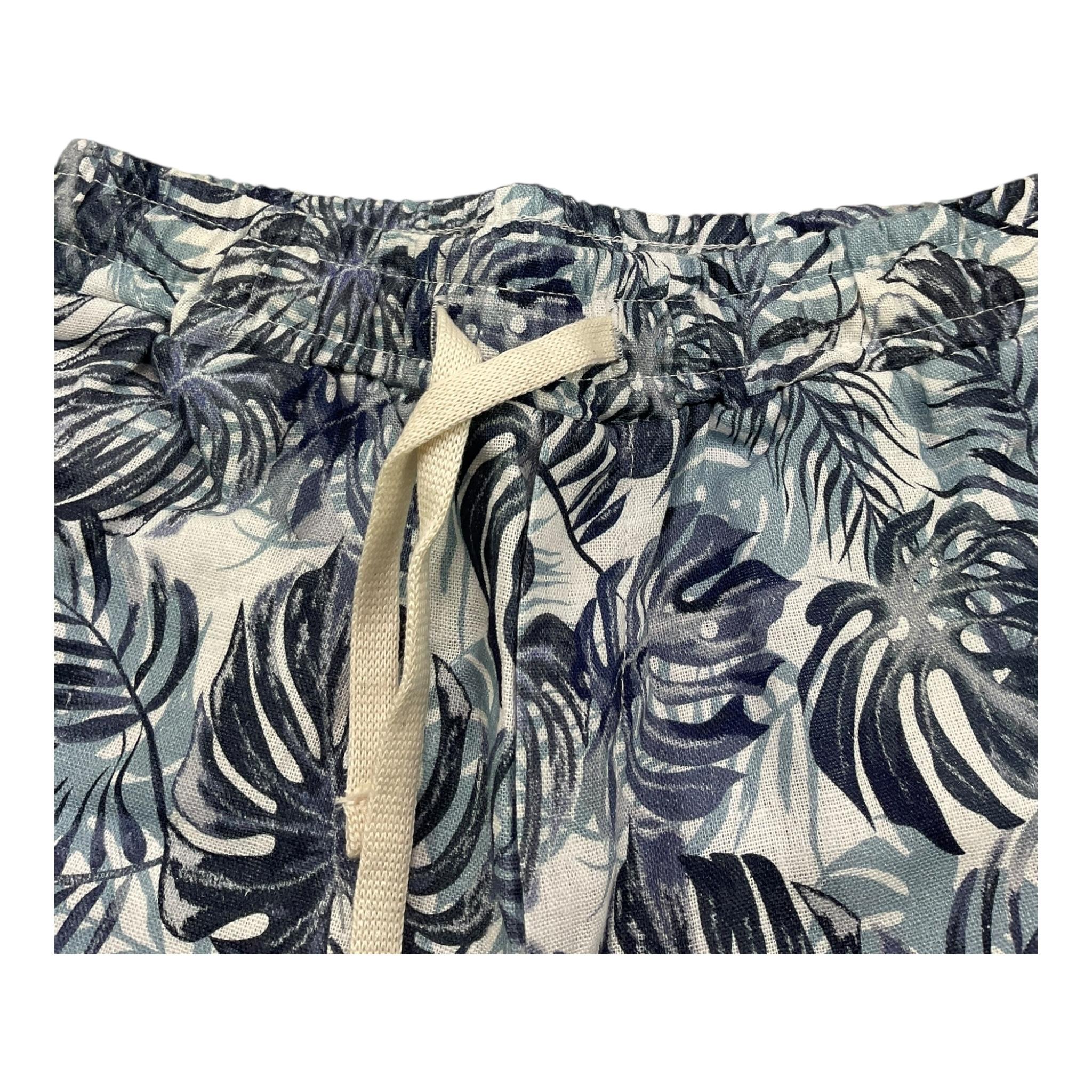 M+E' Bermud Tinta Unita Stampa Fantasia per Bambino UEM0543 BLU M+E' 