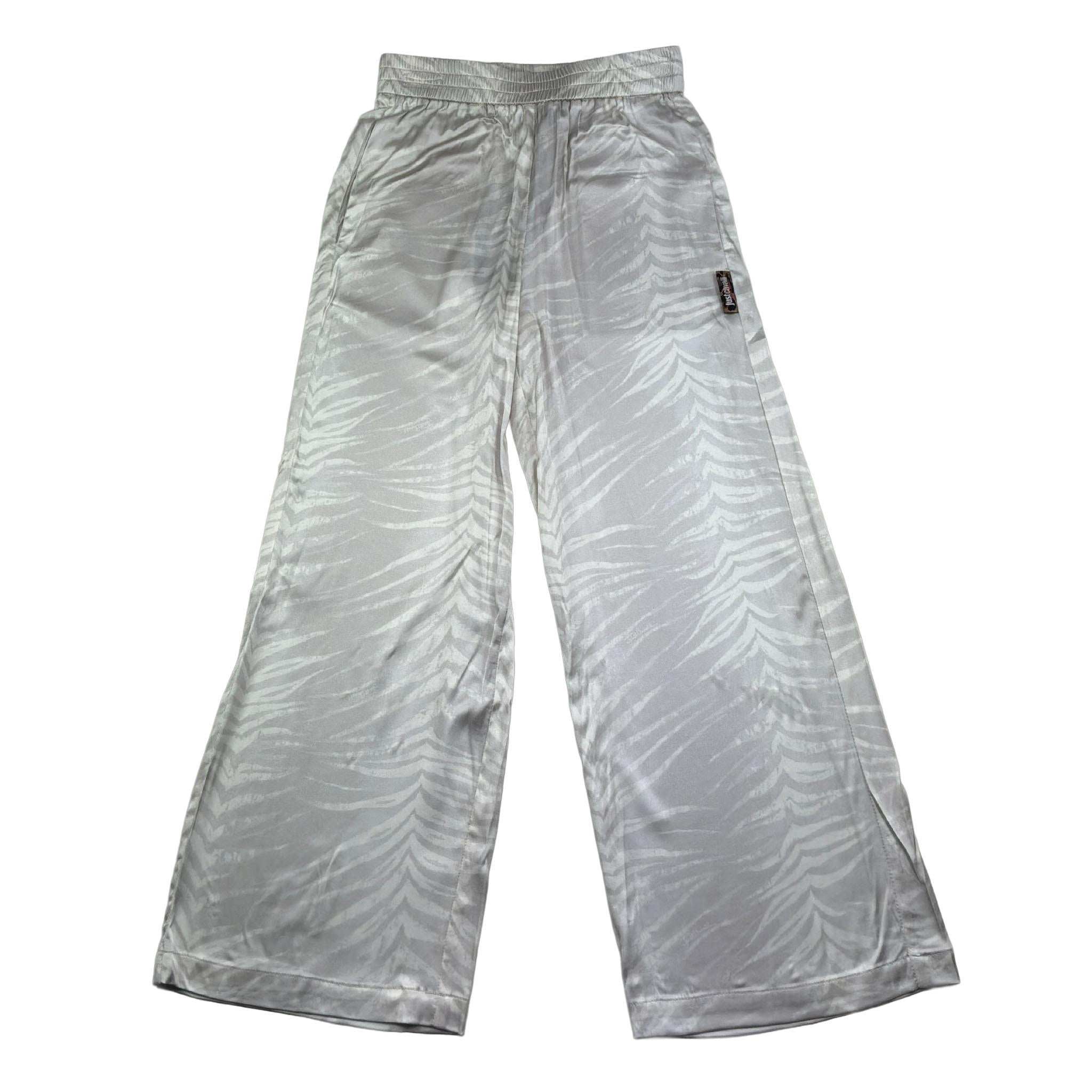 Just Cavalli Completo 2 Pezzi Camicia-Pantalone Modello Palazzo con Elastico In Vita per Bambina JGP26146CE BEIGE JUST CAVALLI 