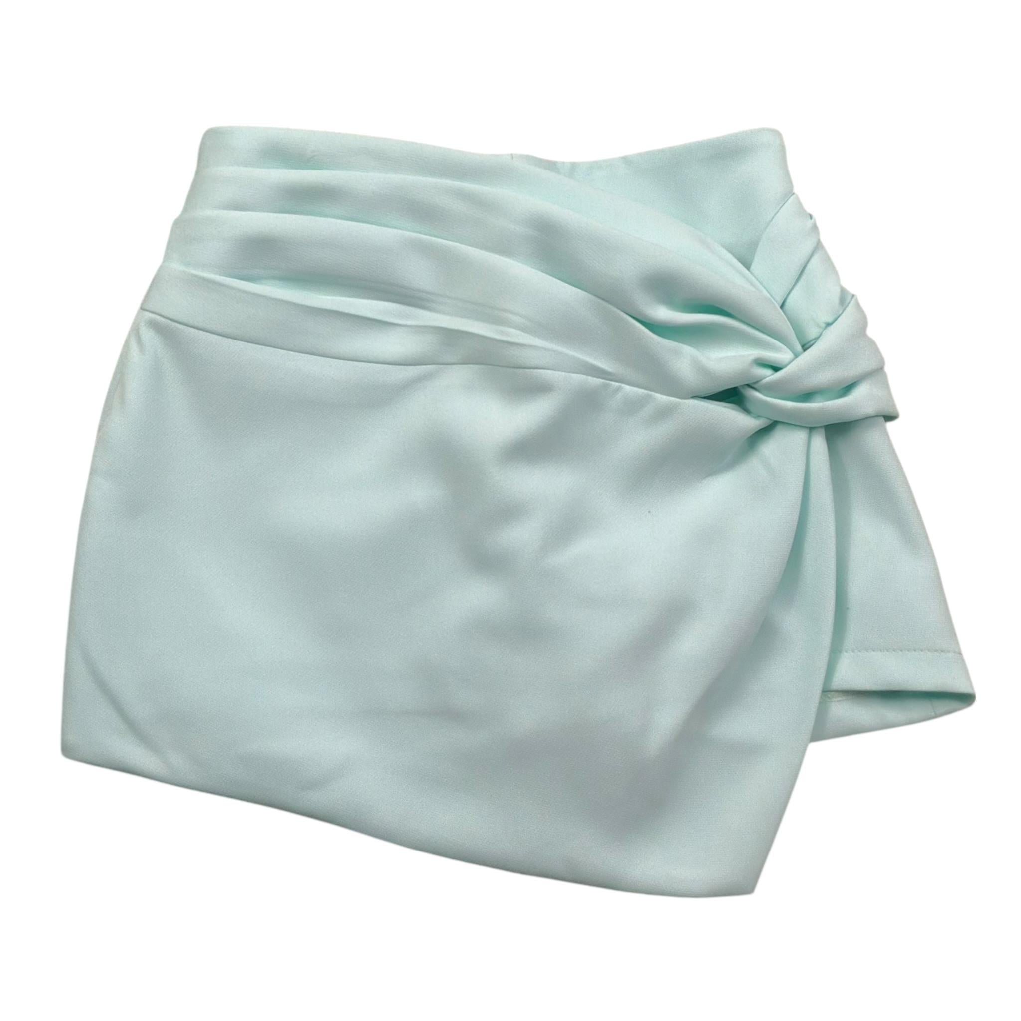 Lu Lu By Miss Grant Short tinta unita Modello Gonna Verde Acqua per Bambina LL3466X VERDE ACQUA LU LU BY MISS GRANT 
