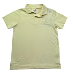 Saint Barth Polo Mezza Manica Tinta Unita con Ricami per Bambino BRIGHTON GIALLO SAINT BARTH 