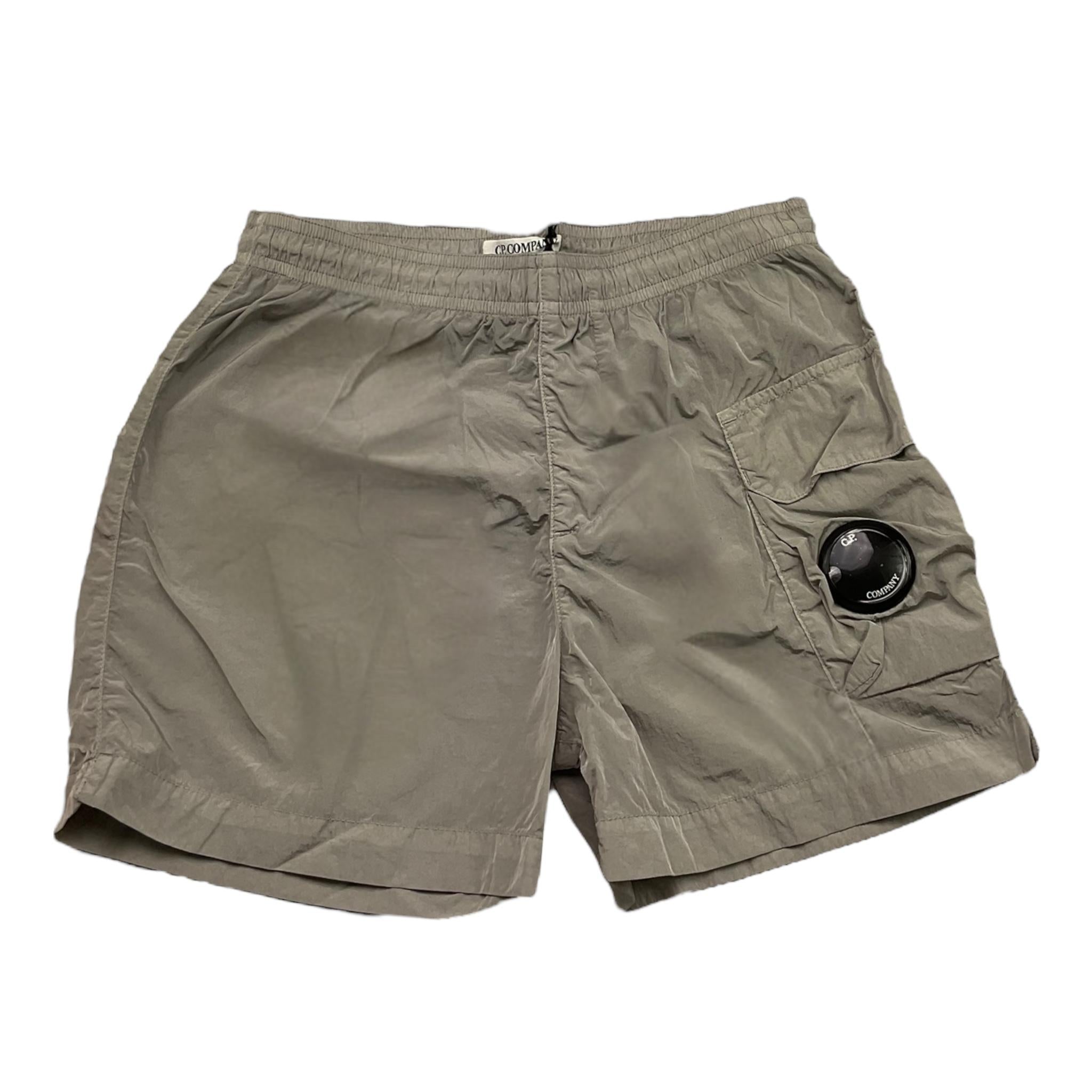 C.P. Company Costume Tinta Unita con Logo per Bambino CUL002L GRIGIO C.P. COMPANY 