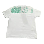 Daniele Alessandrini T-Shirt Tinta Unita con Stampa per Neonato 1296M00223X BIANCO DANIELE ALESSANDRINI 