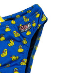 Saint Barth Costume Mutandina Tinta Unita con Stampe per Bambino BILLY BLU SAINT BARTH 