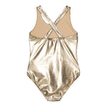 Michael Kors Costume Tinta Unita con Logo per Bambina R30427X ORO MICHAEL KORS 