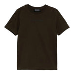 Dsquared2 T-Shirt Girocollo Tinta Unita con Stampa per Bambino DQ2478 VERDE DSQUARED2 