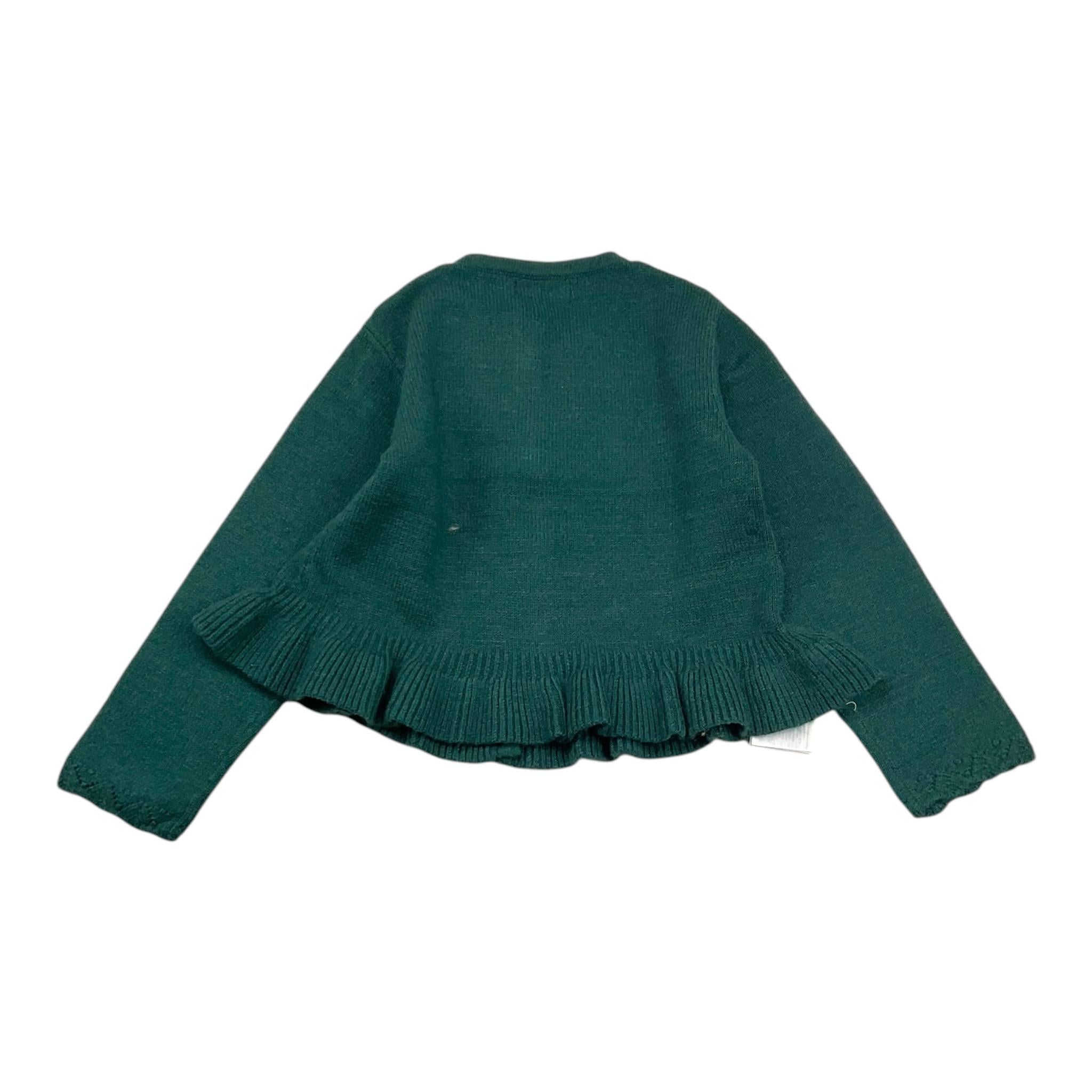 MAYORAL cardigan tinta unita traforato Verde per Bambina 2326J VERDE MAYORAL 