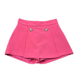 Fun & Fun Short Tinta Unita con Girovita Regolabile per Neonata FNCBSO16403N ROSA FUN & FUN 