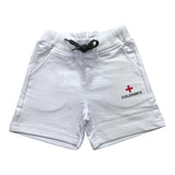 Zu+Elements Bermuda In Tuta Tinta Unita Con Logo Bianco Per Neonato