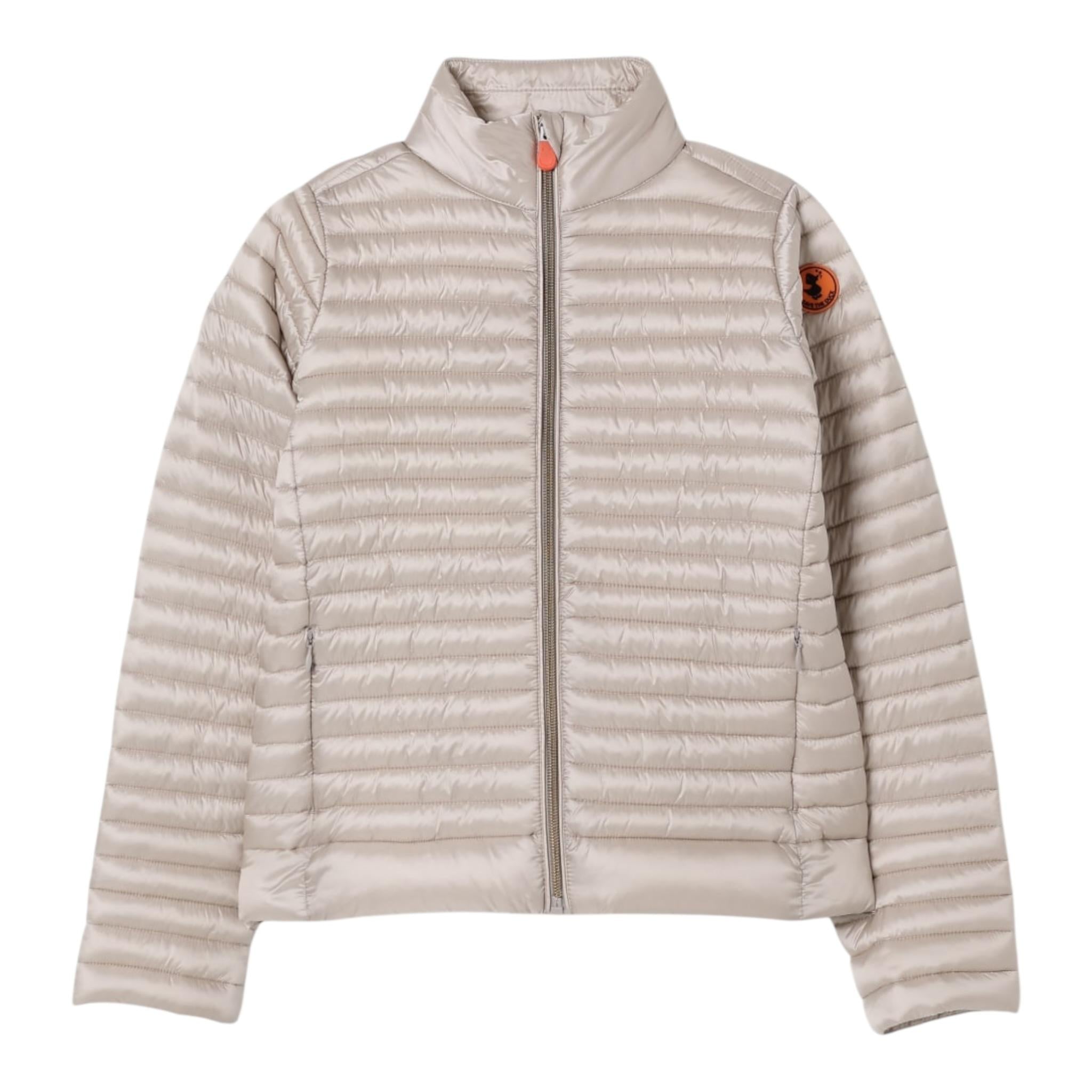 Save The Duck Giubbino Tinta Unita  per Bambina J36820 ORO SAVE THE DUCK 