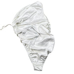 Fun & Fun Body Tinta Unita Monospalla per Bambina FNCJBD16379 BIANCO FUN & FUN 