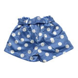 Miss Grant Short Tinta Unita Fantasia Pois per Bambina MG1293XXJ BLU MISS GRANT 