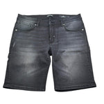 Antony Morato Bermuda Tinta Unita In Denim per Bambino MKDS00028X NERO ANTONY MORATO 
