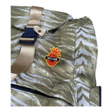 Just Cavalli Zaino Fantasia Zebrata con Zip per Bambino JBP26114ZA VERDE JUST CAVALLI 