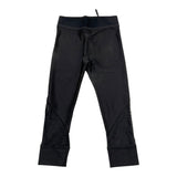Burberry Schwarze transparente, einfarbige Leggings für Mädchen
