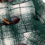 TRUSSARDI cappotto bicolore con fantasia a quadri Bianco/verde per Neonato TIA25132GB BIANCO/VERDE TRUSSARDI 