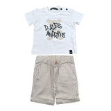 Daniele Alessandrini Completo 2 Pezzi T-Shirt-Bermuda Bianco per Neonato 1548 BIANCO DANIELE ALESSANDRINI 