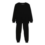 JOHN RICHMOND completo 2pz felpa- pantalone tinta unita Nero per Bambino RBA24152CFX NERO JOHN RICHMOND 