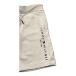 Tommy Hilfiger Bermuda Tinta Unita con Logo per Bambino KB0KB08361 BIANCO TOMMY HILFIGER 