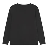 GUESS felpa tinta unita girocollo con stampa Nero per Neonato N73Q10KAUG0 NERO GUESS 