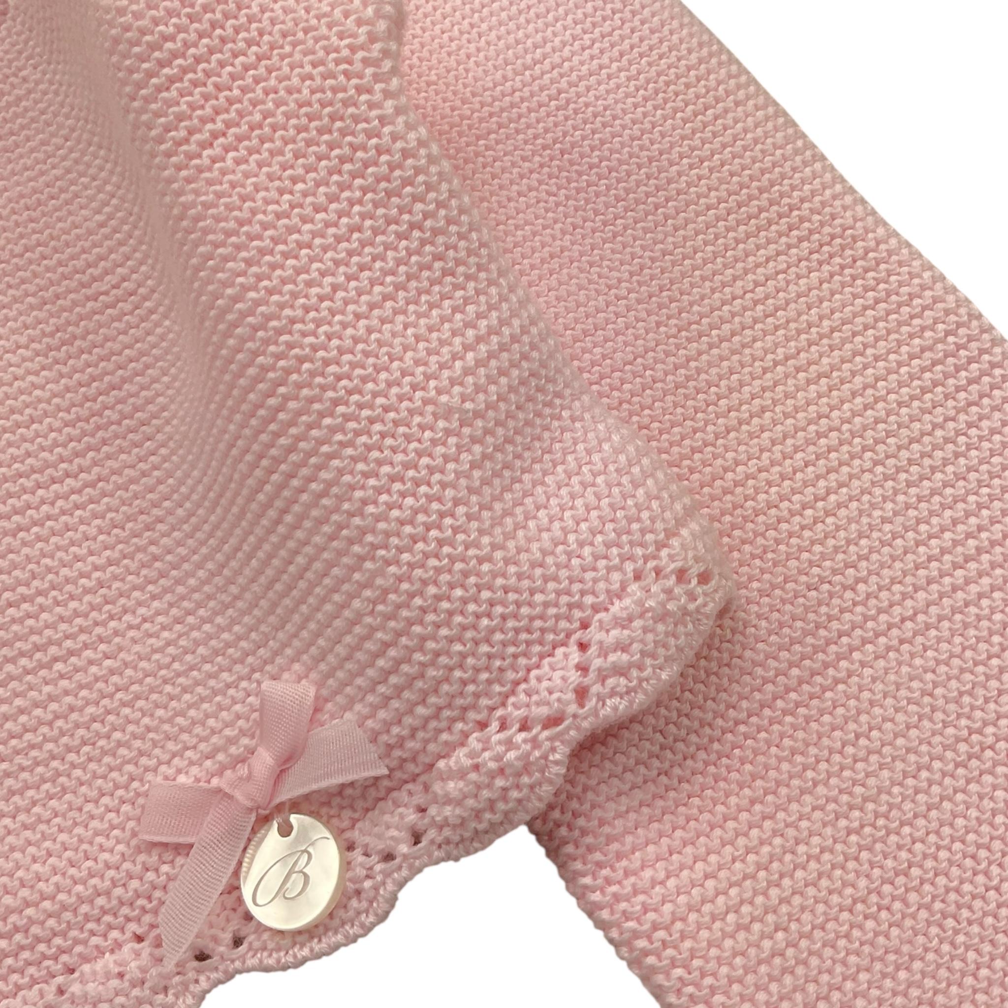 Barcellino Coprispalle Tinta Unita In Filo per Bambina 9678B ROSA BARCELLINO 