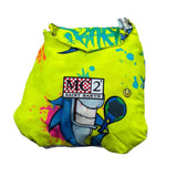 Saint Barth Costume Tinta Unita con Squali per Bambino CPTS GIALLO FLUO SAINT BARTH 