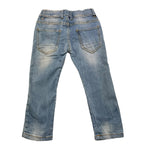 ALEXANDER KIM 47 jeans tinta unia con girovita regolabile Azzurro per Bambino J-BALVIN AZZURRO ALEXANDER KIM 47 
