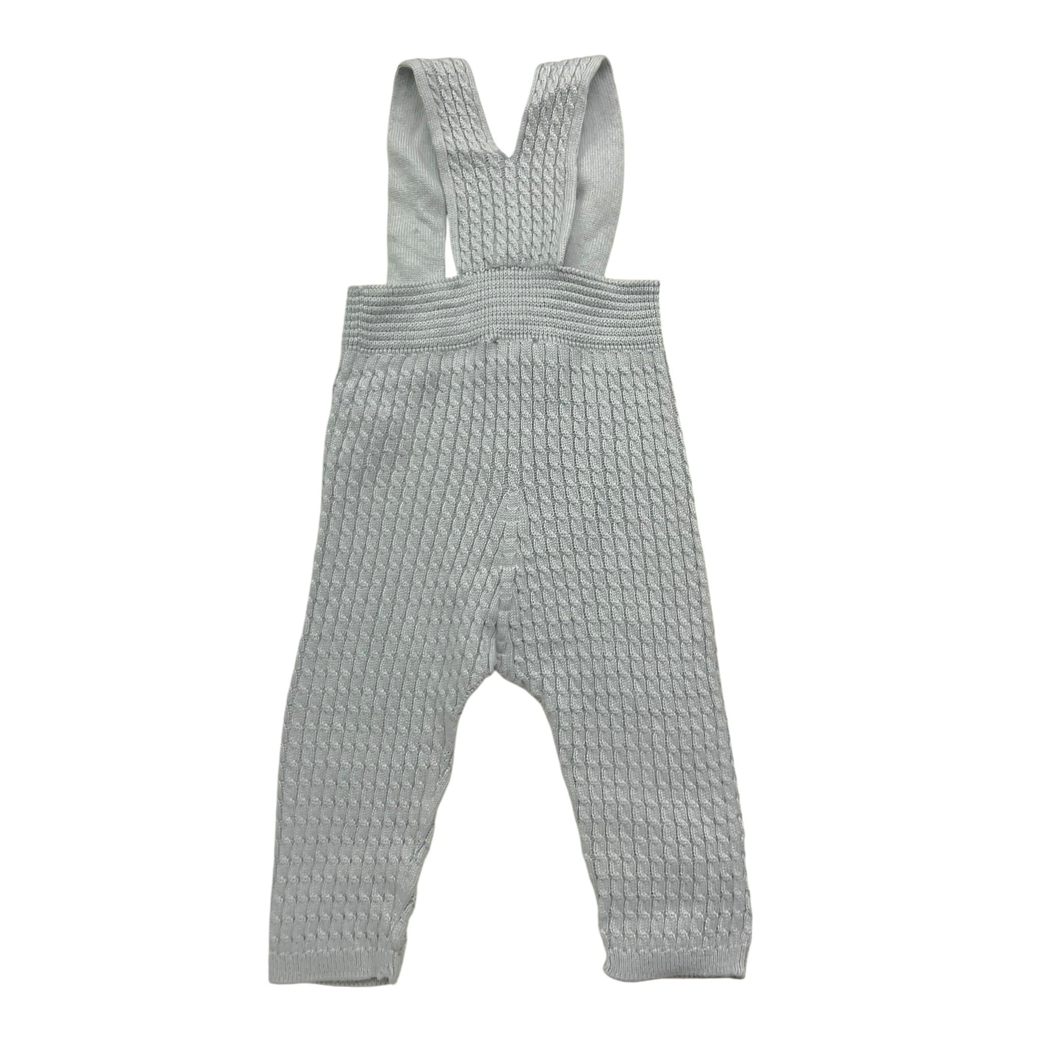 WEDOBLE salopette tinta unita con bottoni Azzurro per Neonato V2305322B AZZURRO WEDOBLE 