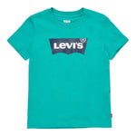 Levi'S T-Shirt Girocollo Tinta Unita con Stampa per Bambino 8E8157X VERDE LEVI'S 