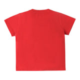 Ducati T-Shirt Girocollo Tinta Unita con Stampe per Neonato G6611 ROSSO DUCATI 