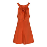Fun & Fun Abito Tinta Unita  per Bambina FJDR01642 ARANCIONE FUN & FUN 