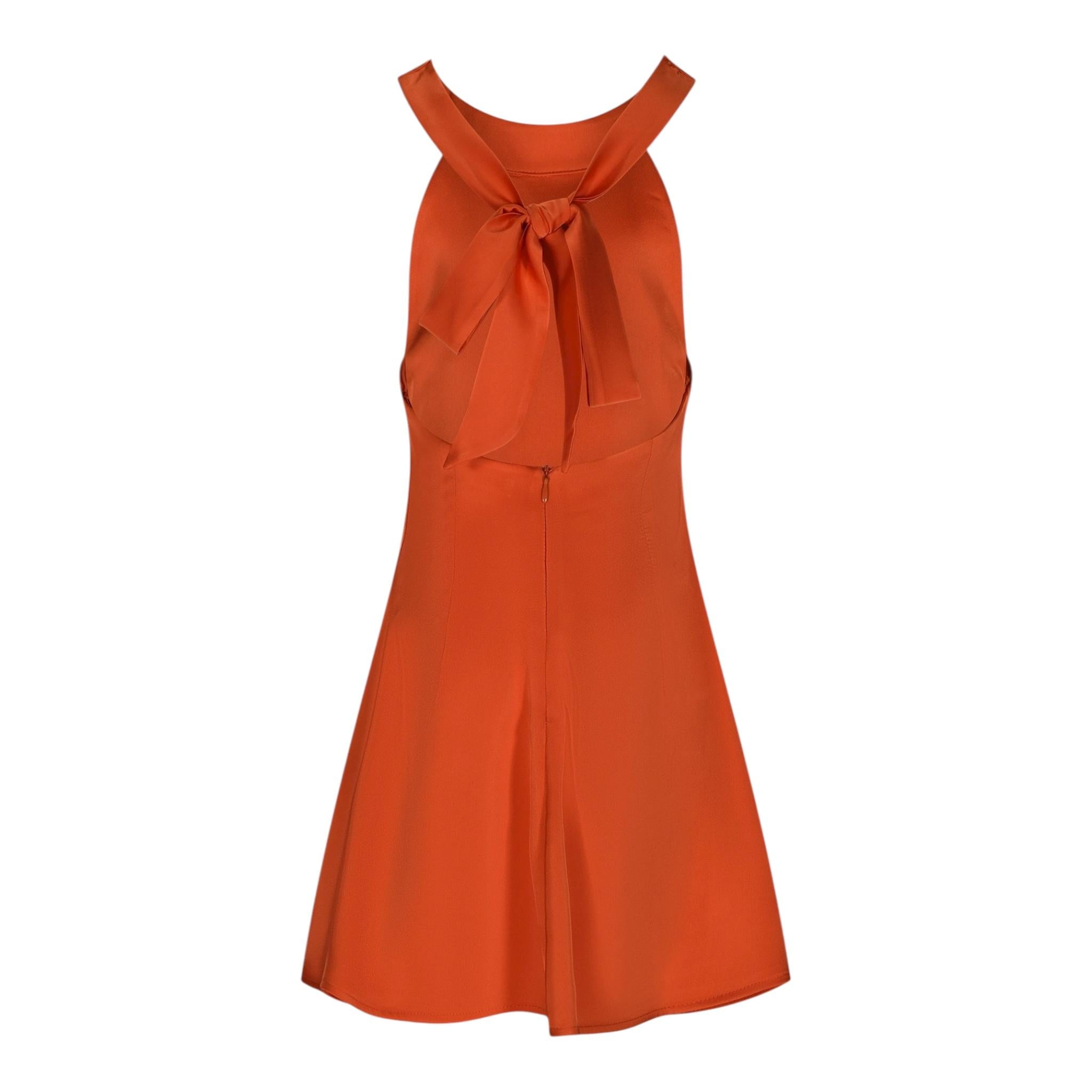 Fun & Fun Abito Tinta Unita  per Bambina FJDR01642 ARANCIONE FUN & FUN 