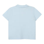 Timberland Polo Mezza Manica Tinta Unita con Logo per Bambino T60437 AZZURRO TIMBERLAND 