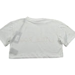 Just Cavalli T-Shirt Girocollo Tinta Unita con Logo per Bambina JGP26206TS BIANCO JUST CAVALLI 